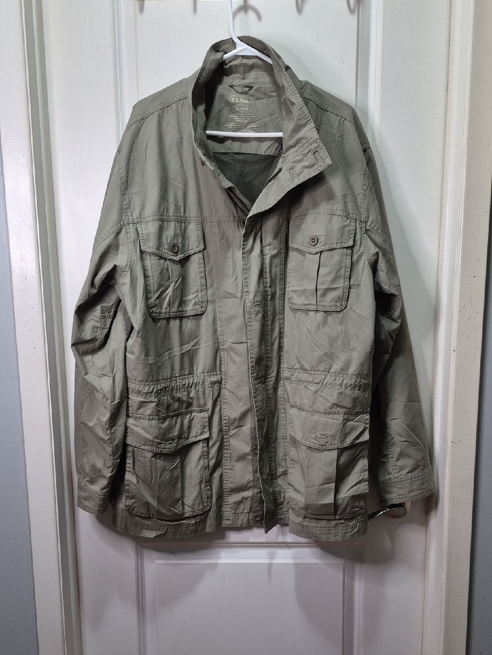 L.L. Bean Men's Field Jacket in Light Olive